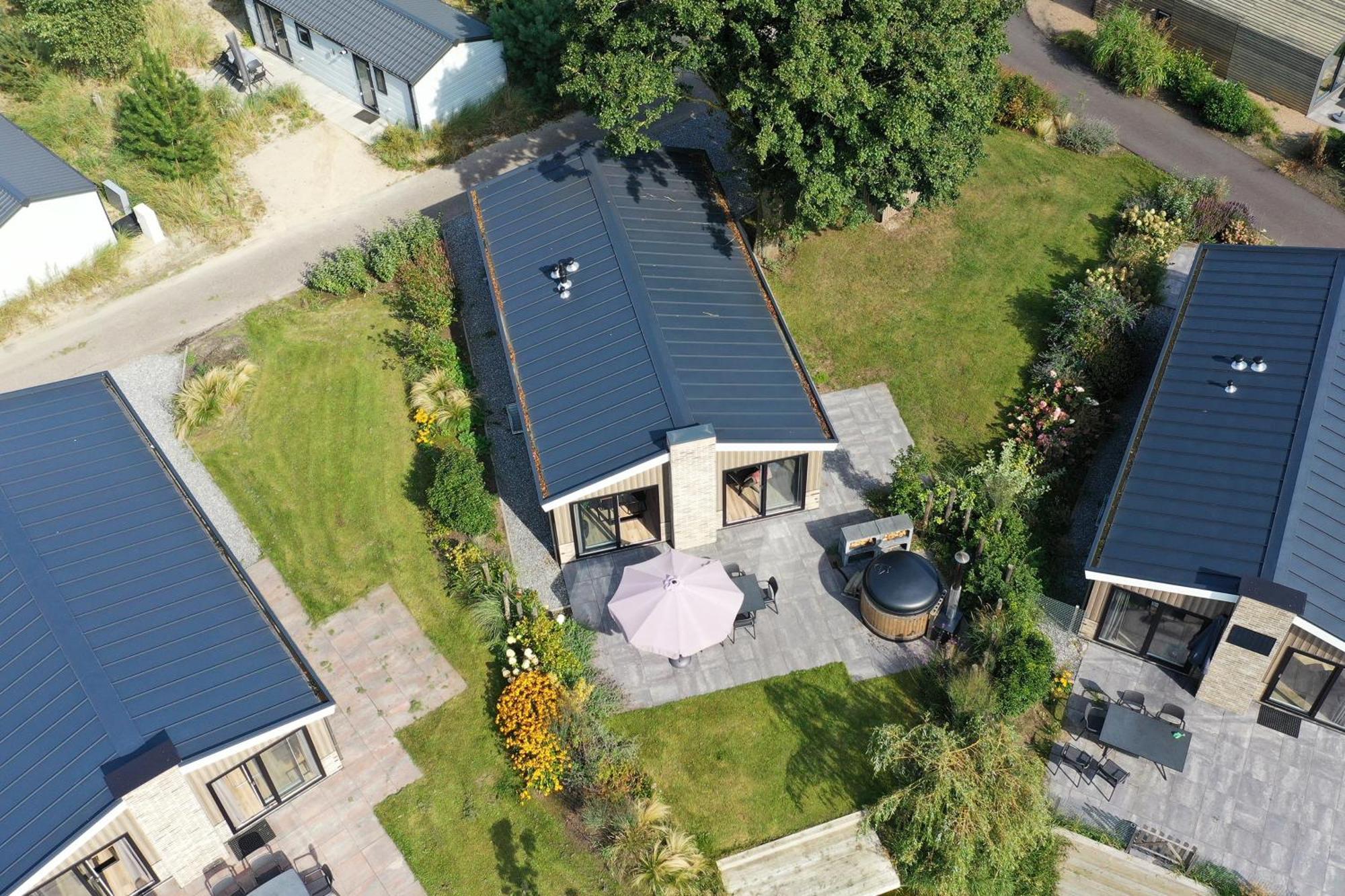 Wellness Chalet Veluwemeer Biddinghuizen Exterior foto
