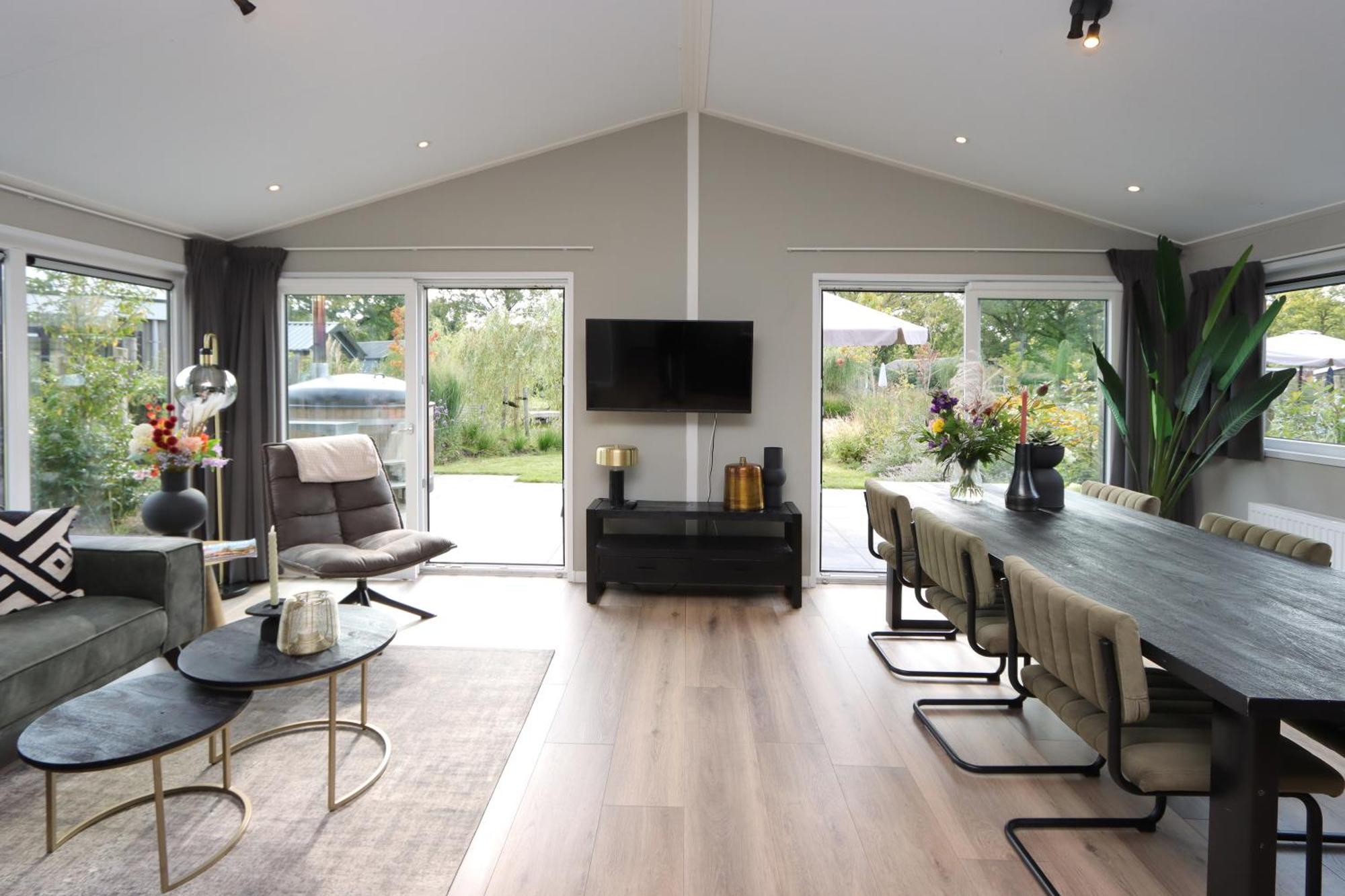 Wellness Chalet Veluwemeer Biddinghuizen Exterior foto